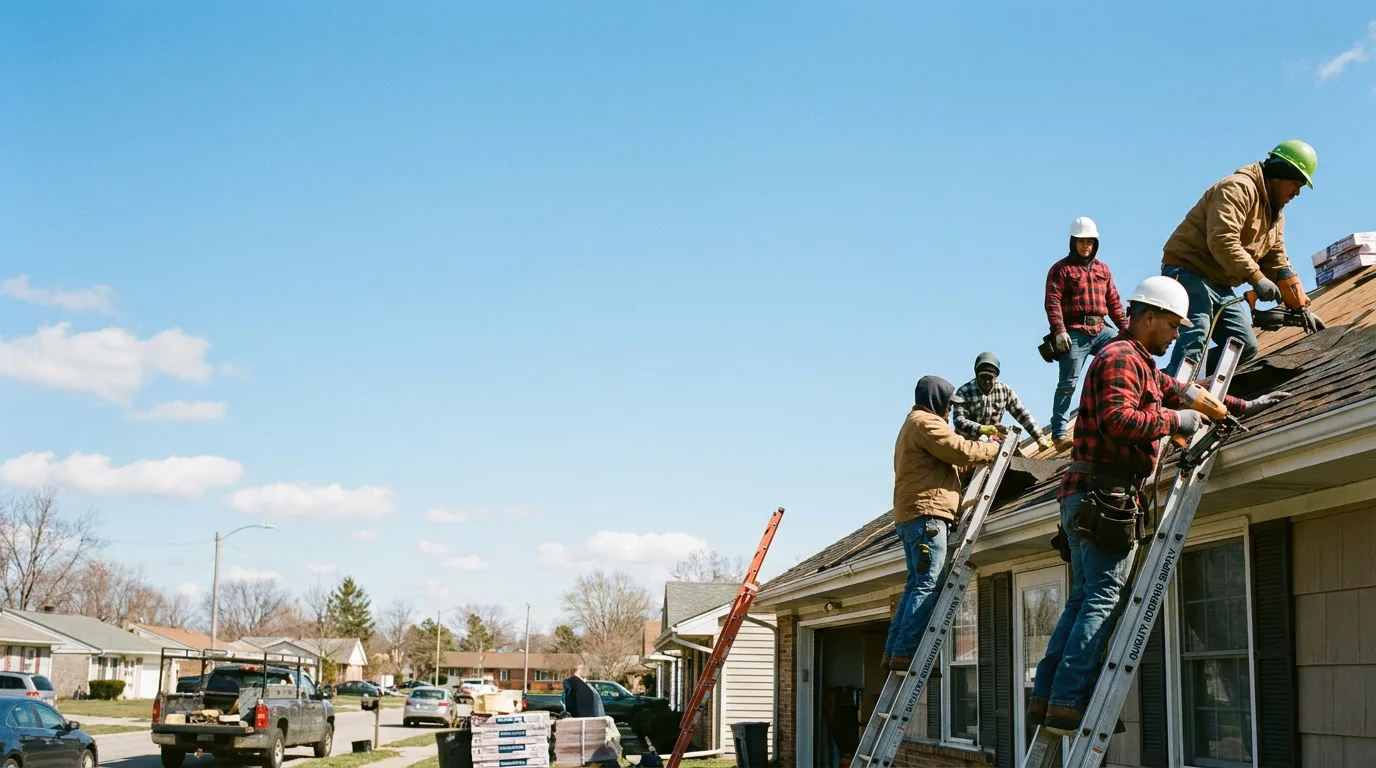 Roofing in Wade Hampton, SC near me